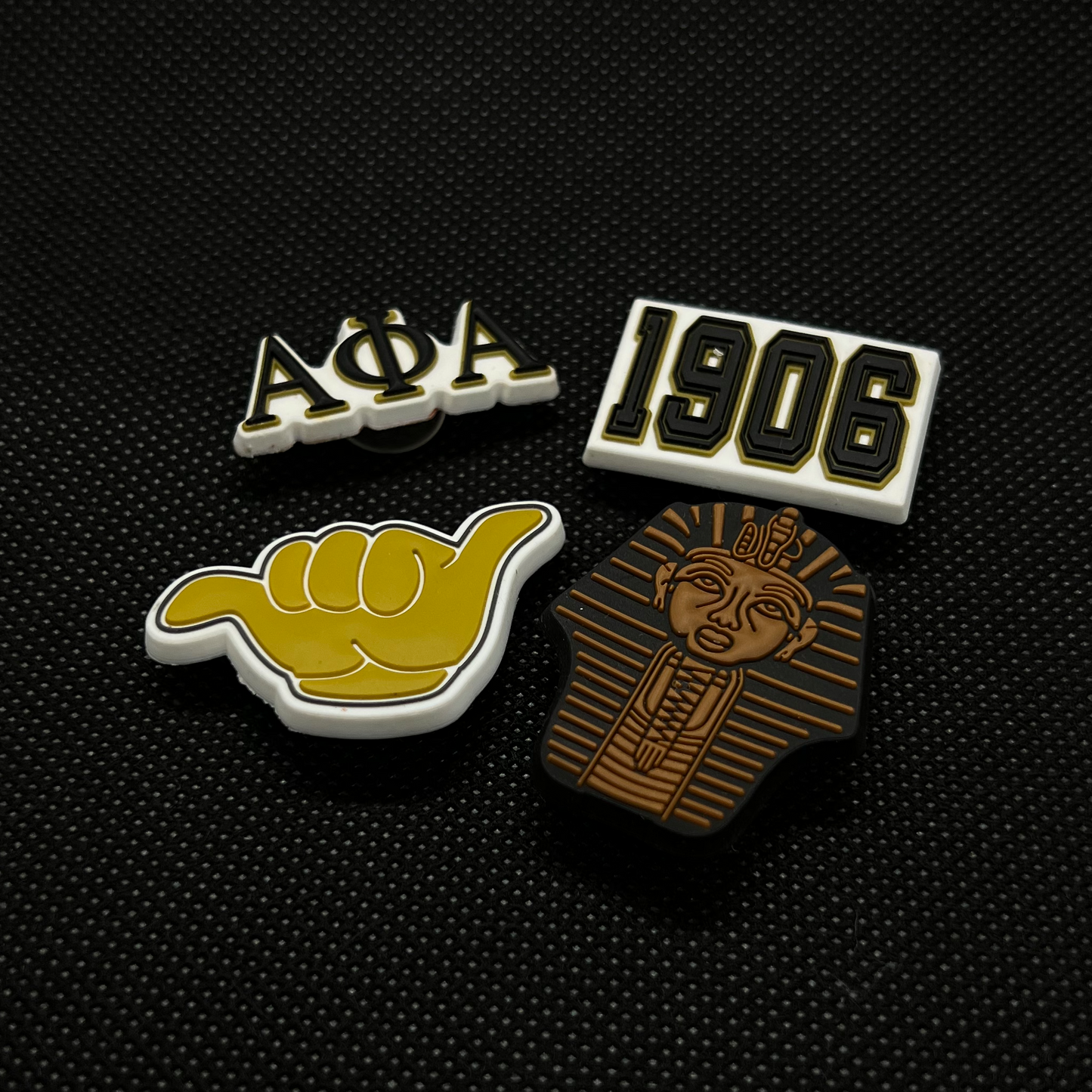 Alpha Phi Alpha Croc Charms