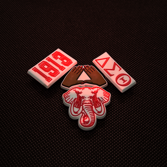 Delta Sigma Theta Croc Charms