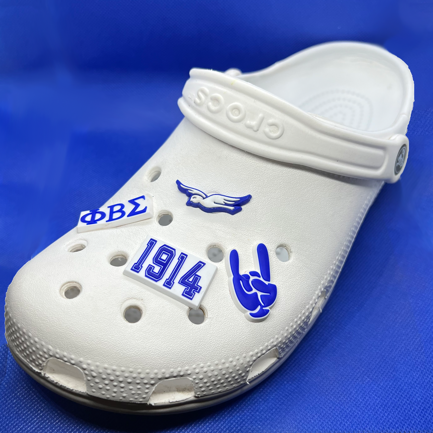 Phi Beta Sigma Croc Charms